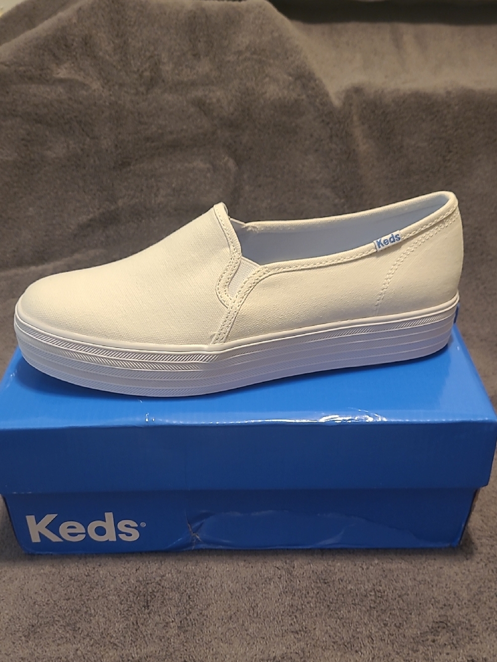 Keds Triple Decker Slip-On Sneaker Womens Size 8